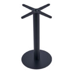 Stada metal bar table base black D40x94cm - Image 2