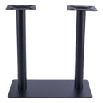 Givosa metal bar table base black 80x40x90cm - Image 2