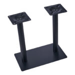Givosa metal bar table base black 80x40x90cm