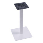 Batan I metal table base white 40x40x72cm