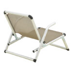 Beach chair Plazo aluminum-textilene in champagne 55x70x59cm - Слика 2