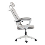 Exeter director's office chair white - mesh gray 50x58x119-129cm - Слика 5