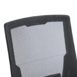 Penza mesh office chair, black color, 48x58x92-102cm - Image 6