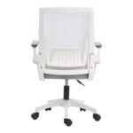 Penza office chair white - mesh grey 48x58x92-102cm - Слика 6