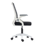 Penza office chair white - mesh black 48x58x92-102cm - Слика 4