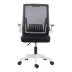 Penza office chair white - mesh black 48x58x92-102cm - Слика 5