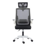 Plymot office chair white-mesh black 48x58x112-122cm - Слика 5