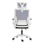 Plymot office chair white-mesh black 48x58x112-122cm - Слика 6