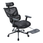 Vigo mesh executive office chair, black color, 52x70x118-124cm - Image 3