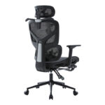 Vigo mesh executive office chair, black color, 52x70x118-124cm - Image 4