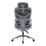 Vigo grey executive office chair, mesh black 52x70x118-124cm - Image 6