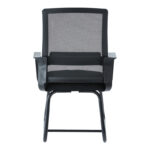 Palma mesh black visitor chair 46x52x94cm - Слика 5