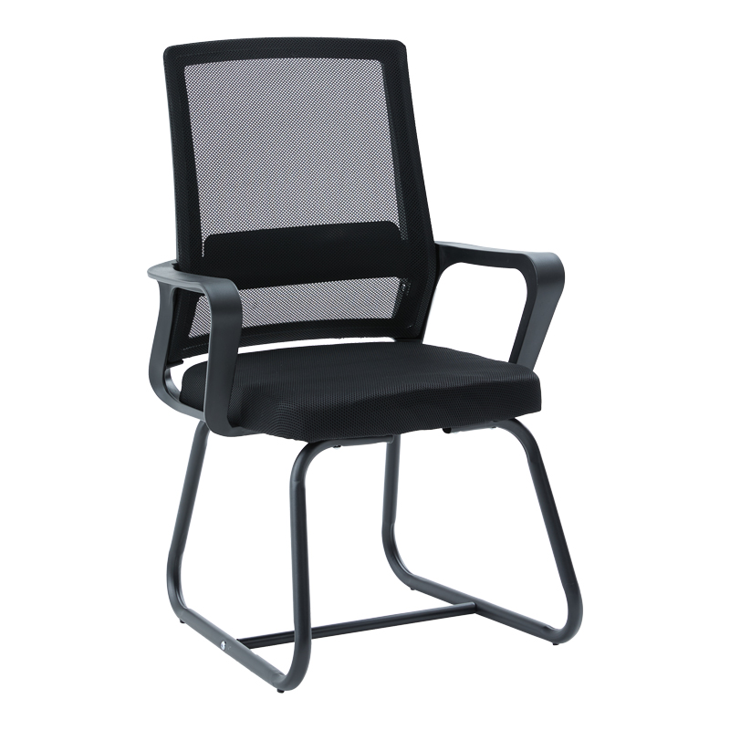 420-000016 Palma mesh black visitor chair 46x52x94cm - Слика 1