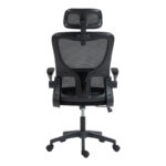 Director's office chair Mainz mesh black color 50x60x112-122cm - Image 6
