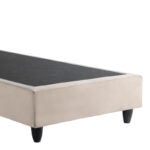 Single bed Lunda cream velvet 90x200cm - Image 6