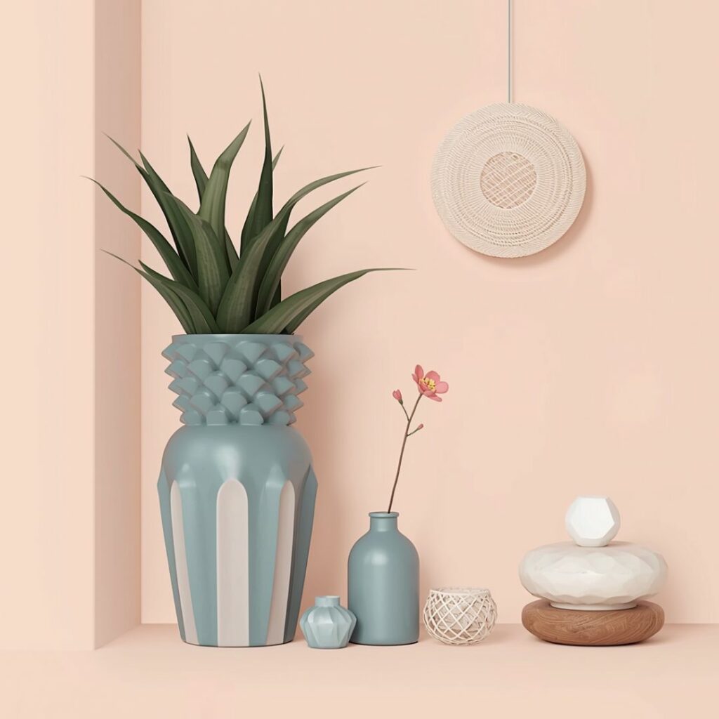 декорации за дом со модерен дизајн што го разубавуваат секој простор. украсни предмети погодни за дневна, спална и трпезарија со стил и естетика.