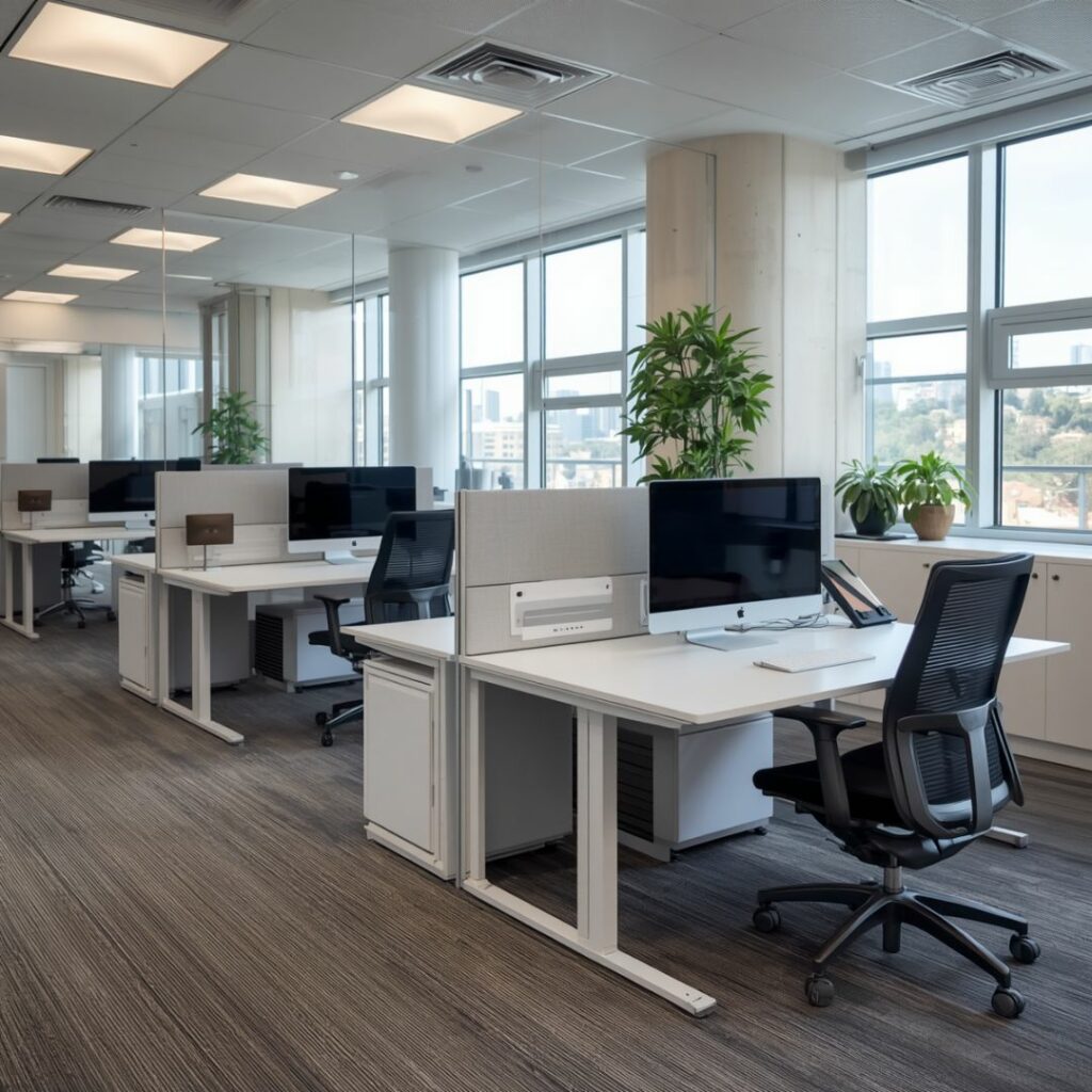 професионален мебел за канцеларии и бизнис простори со модерен дизајн и издржлива конструкција. функционални решенија за работа што обезбедуваат удобност и ефикасност при секојдневна употреба.