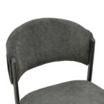Dolez chair anthracite fabric-black metal leg 49x58.5x82cm - Слика 6