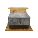 Coffee table Nuvele grey-sonoma 90x50x35cm - Слика 4