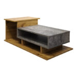 Coffee table Nuvele grey-sonoma 90x50x35cm - Слика 5