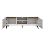 TV cabinet Kemvio sonoma-white 150x38x44cm - Слика 5