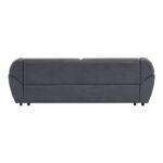 Three-seater sofa Echono anthracite fabric 230x88x77cm - Слика 5