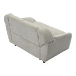 Two-seater sofa Echono beige fabric 144x88x77cm - Image 5