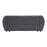 Two-seater sofa Echono anthracite fabric 144x88x77cm - Image 6