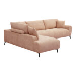 Corner sofa Veneto right corner rotten apple fabric 298x208x85cm - Image 6
