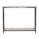 Console Shima oak- black metal 106x35x81cm - Слика 2