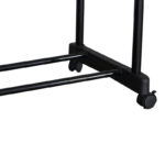 Floor hanger Ganco black metal 74.5x39x157cm - Слика 4