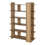 Bookcase Oslo sonoma 100x32x146.5cm - Слика 2
