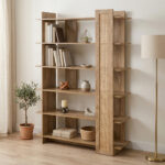 Bookcase Oslo sonoma 100x32x146.5cm