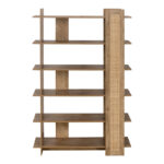 Bookcase Oslo sonoma 100x32x146.5cm - Слика 3