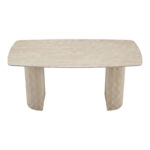 Loosir table mdf-sandstone in travertine look 180x90x74cm - Слика 3
