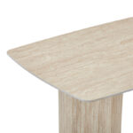 Loosir table mdf-sandstone in travertine look 180x90x74cm - Слика 5
