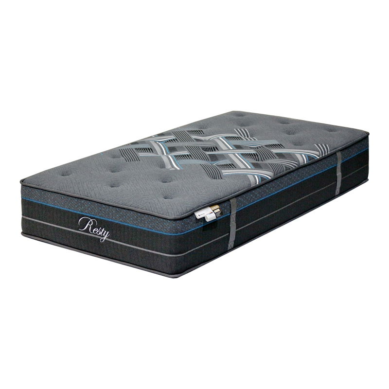 100-000069 Resty Pakoworld single-sided pocket spring mattress with integrated euro top 32cm 100x200cm - Image 1