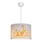 Kids' ceiling luminaire Tots led E27 multicolor PVC D30x20cm - Image 3