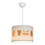 Kids' ceiling luminaire Wooda led E27 multicolor PVC D30x20cm - Image 3