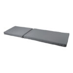 Vertian cushion textilene in dark grey color 58x190x10cm - Image 2