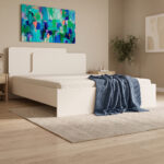 Double bed Lucabel cream 160x200cm