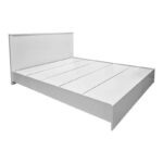 Bed with mattress Athos-Nemesis white 160x200cm - Image 2