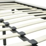 Bed with mattress Nevil-Nemesis Pakoworld PU white 150x200cm - Слика 4
