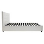 Bed with mattress and storage space Roi-Resty Pakoworld PU white 160x200cm - Слика 4