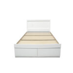 Bed with mattress and drawer Olympus-Perfecto white 120x200cm - Image 5