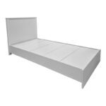 Bed with mattress Athos Sleepy white 90x190cm - Слика 2