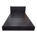 Bed with mattress Athos Sleepy wenge 160x200cm - Image 4