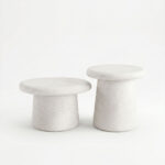 Coffee tables Herona set 2 pcs white - Слика 2
