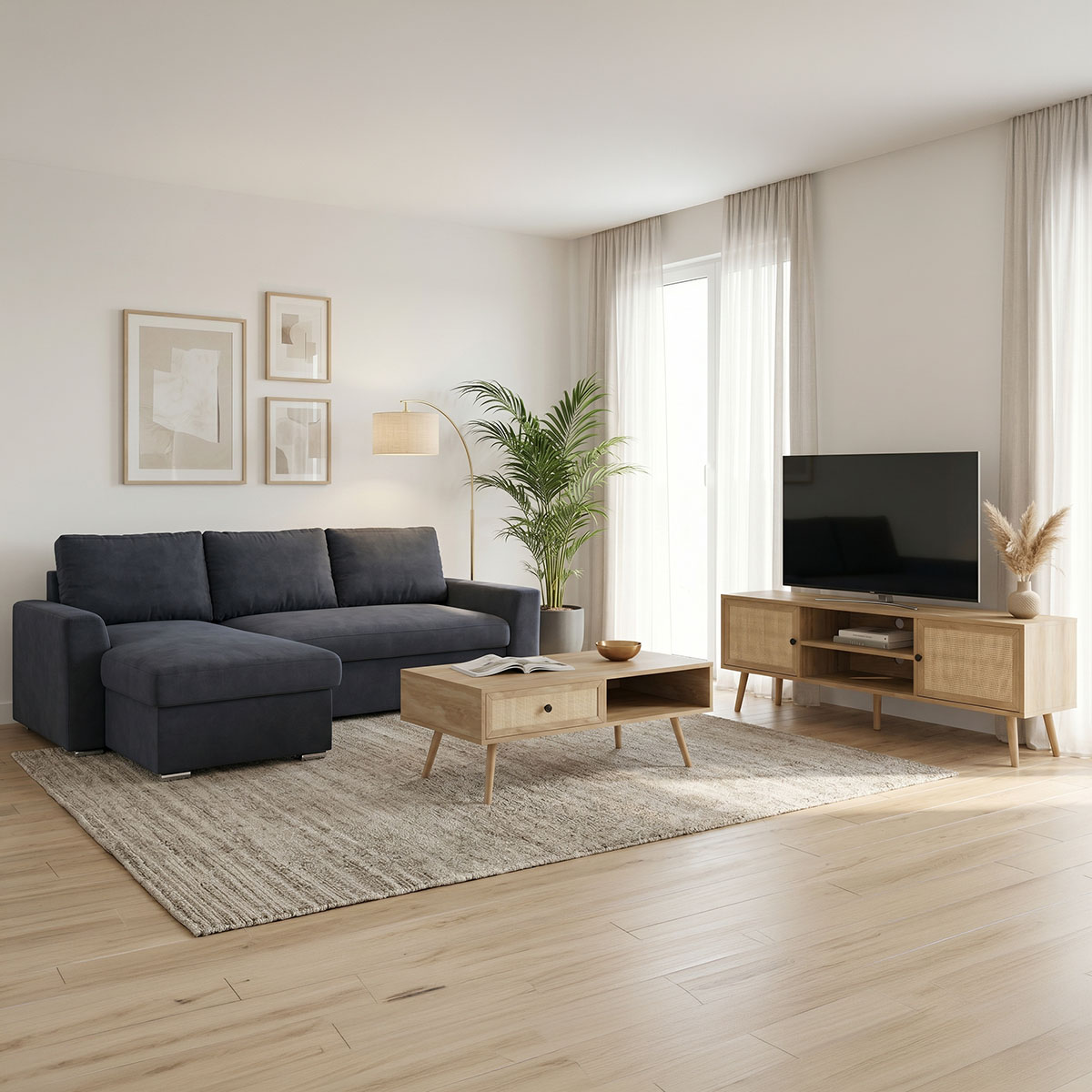 200-002036 Student living room furniture package Flux set 3 pcs - Image 1