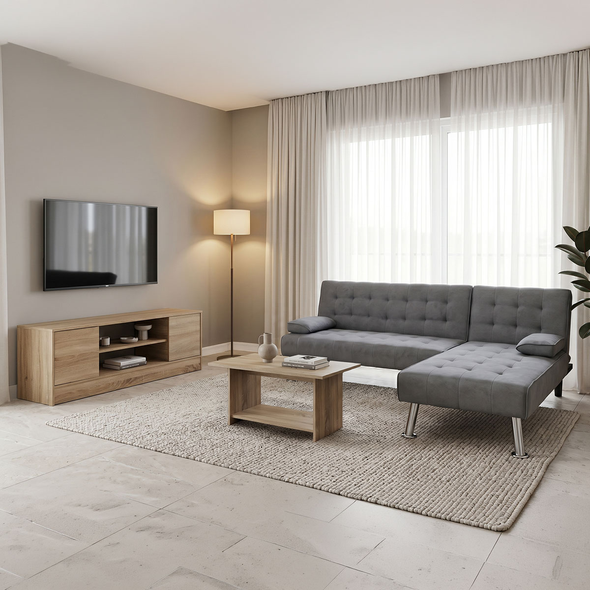 200-002038 Student living room furniture package Reunion set 3 pcs - Слика 1